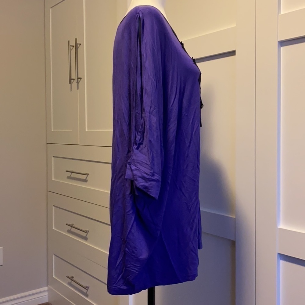 Michel Studio - Royal Purple Top​​​​​​​​​​​​ - Picture 3 of 7